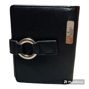 GUCCI BLACK LEATHER MADE IN ITALY MENS WALLET